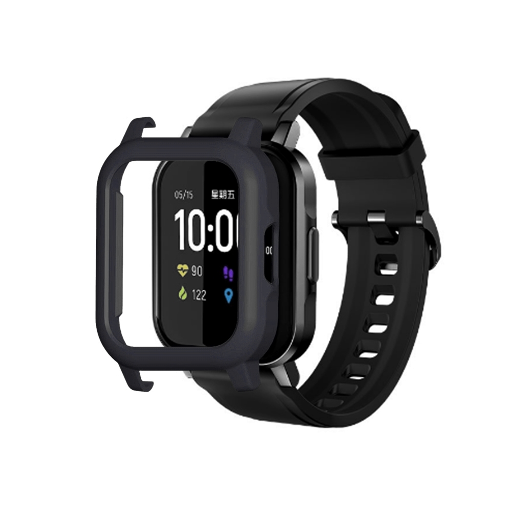 Bakeey-PC-Colorful-Watch-Case-Cover-Screen-Protector-for-Haylou-LS02-Smart-Watch-1738977-12