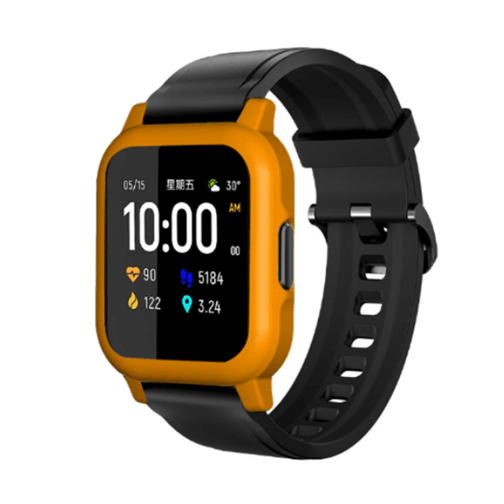 Bakeey-PC-Colorful-Watch-Case-Cover-Screen-Protector-for-Haylou-LS02-Smart-Watch-1738977-5