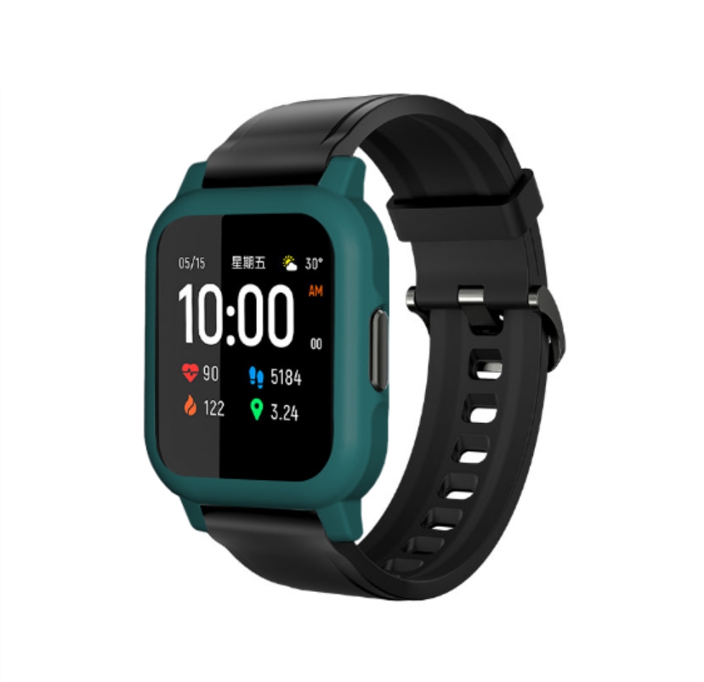 Bakeey-PC-Colorful-Watch-Case-Cover-Screen-Protector-for-Haylou-LS02-Smart-Watch-1738977-7