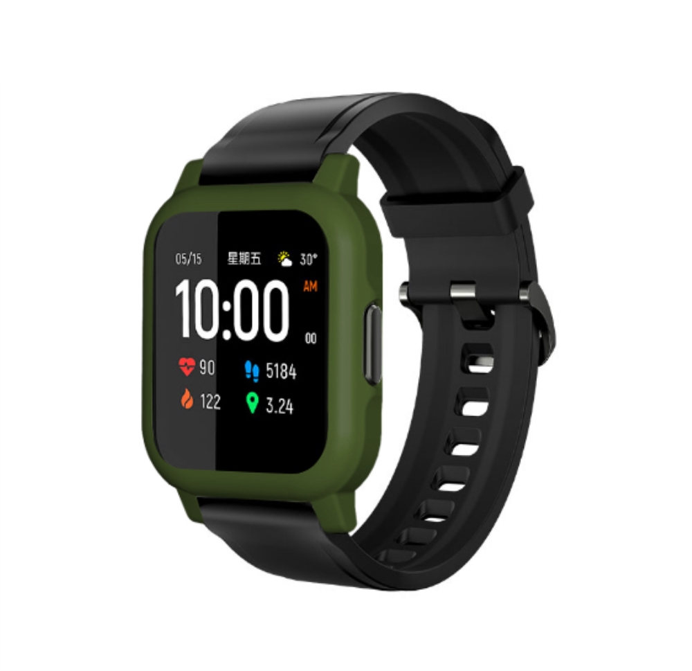 Bakeey-PC-Colorful-Watch-Case-Cover-Screen-Protector-for-Haylou-LS02-Smart-Watch-1738977-8