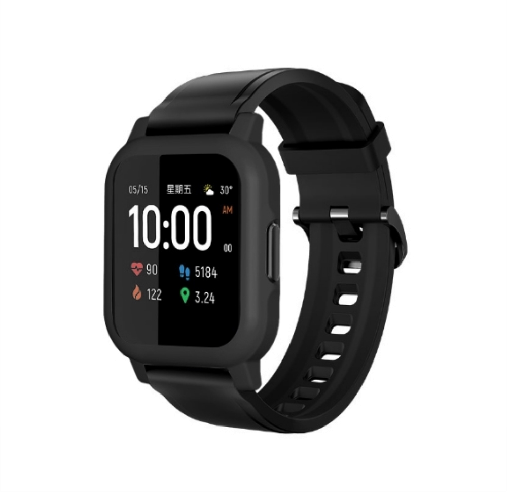 Bakeey-PC-Colorful-Watch-Case-Cover-Screen-Protector-for-Haylou-LS02-Smart-Watch-1738977-9