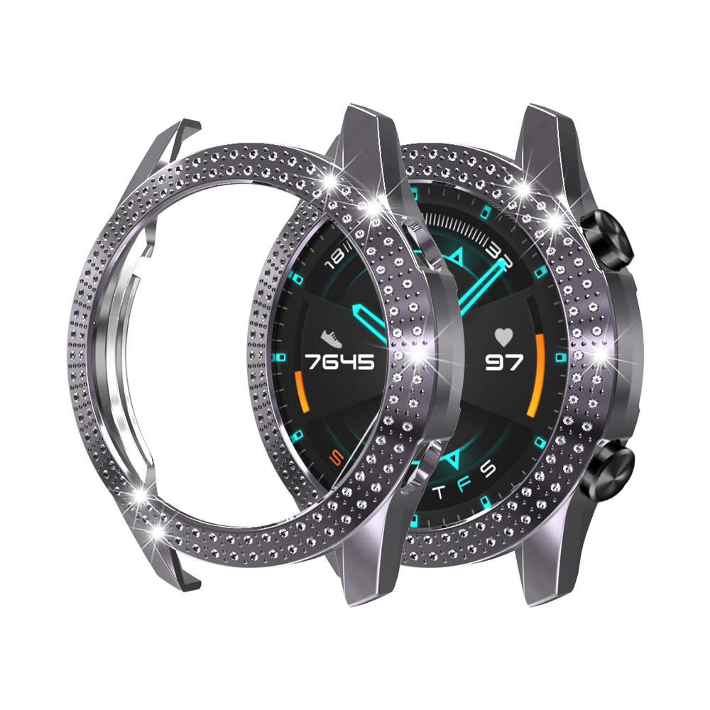 Bakeey-PC-Crystal-Watch-Case-Cover-Screen-Protector-for-Huawei-GT2-46MM-Smart-Watch-1738941-3