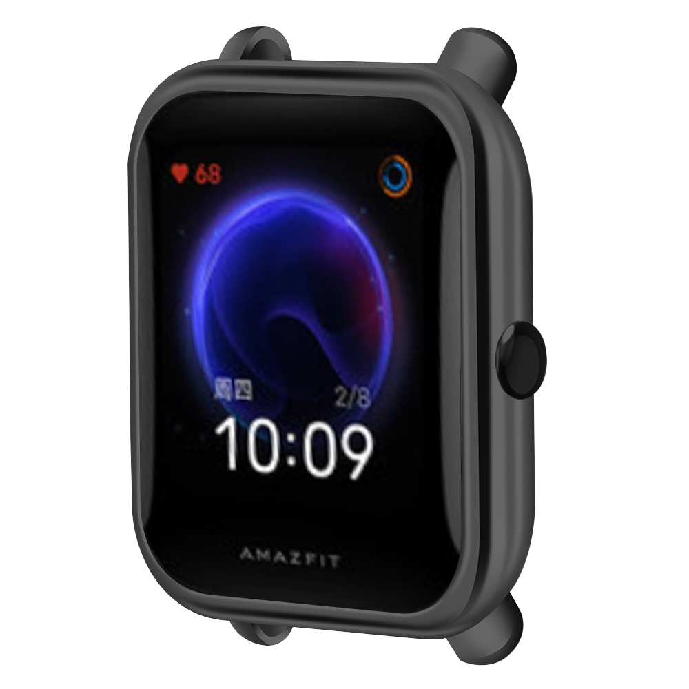 Bakeey-PU-Watch-Case-Cove-Screen-Protector-for-Amazfit-POP-Smart-Watch-1775310-2