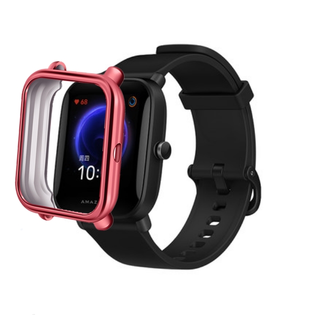 Bakeey-PU-Watch-Case-Cove-Screen-Protector-for-Amazfit-POP-Smart-Watch-1775310-11