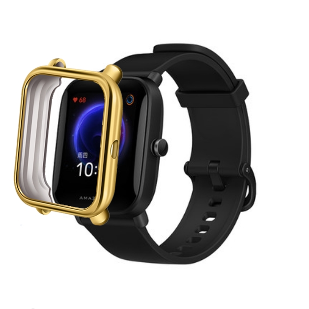 Bakeey-PU-Watch-Case-Cove-Screen-Protector-for-Amazfit-POP-Smart-Watch-1775310-6