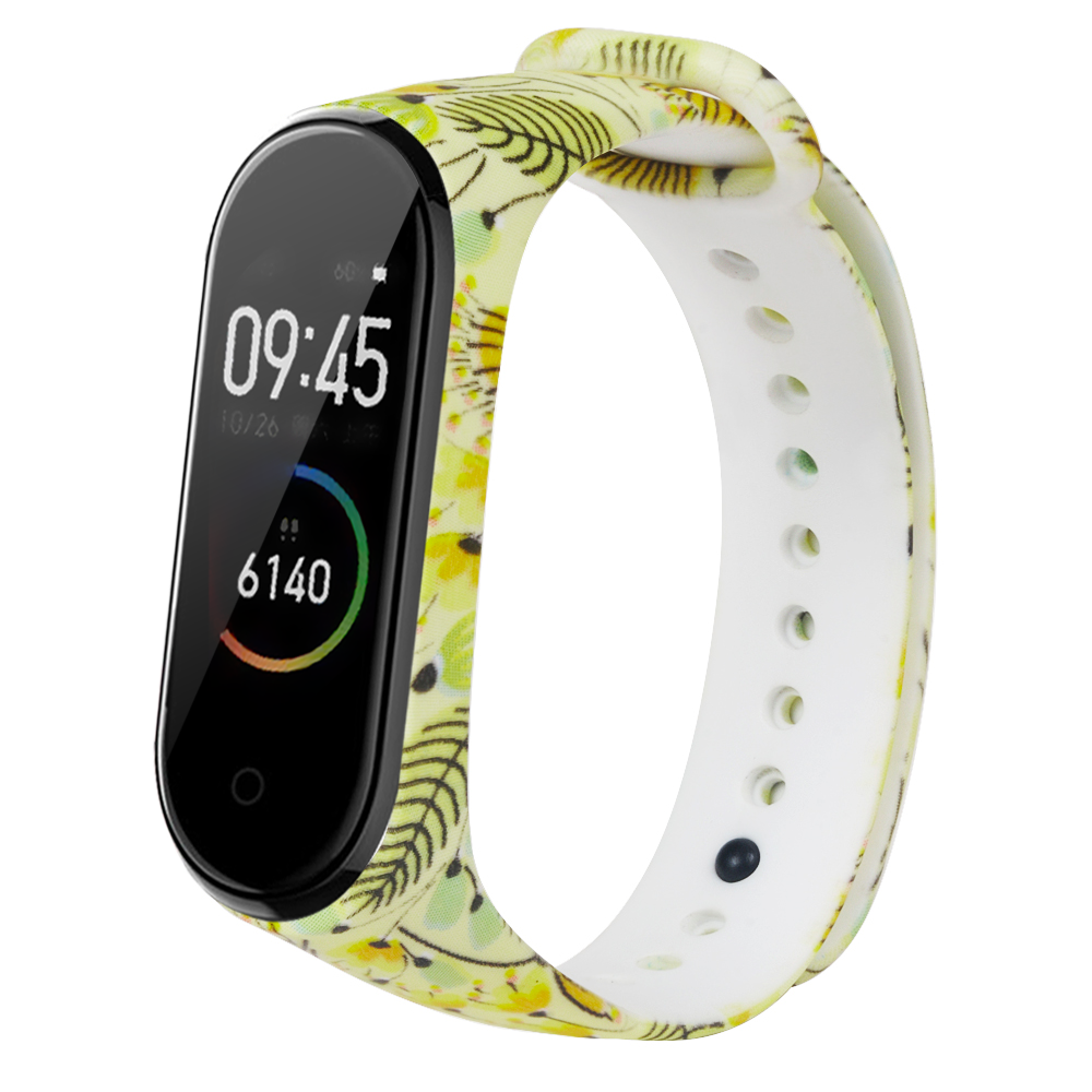 Bakeey-Painted-Pattern-Replacement-Silicone-Watch-Band-Strap-for-Xiaomi-Band-43-Smart-Watch-Band-Non-1514994-10