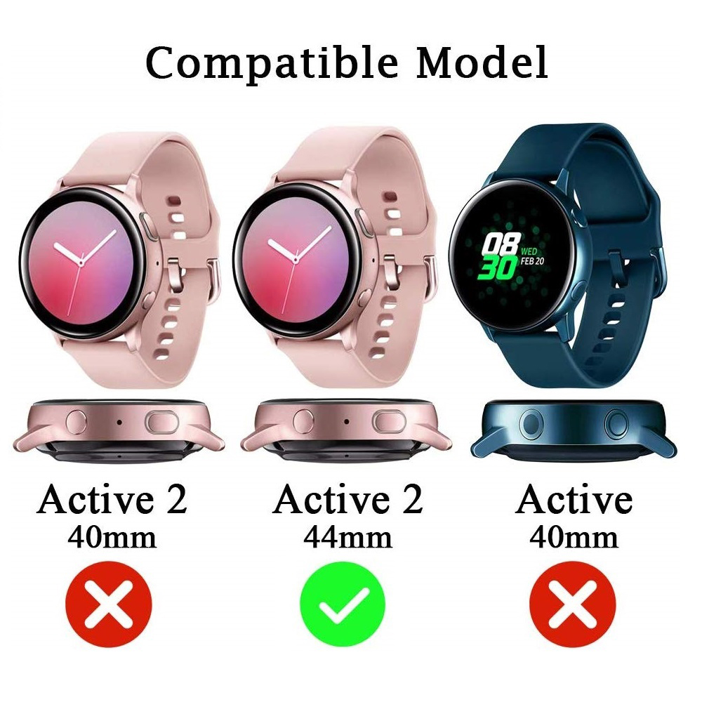 Bakeey-Plating-Lightweight-Shockproof-Scratch-Resistant-TPU-Full-Cover-Watch-Cover-for-Samsung-Galax-1628062-2