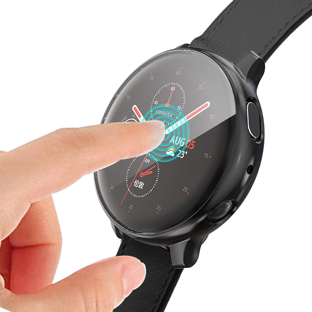 Bakeey-Plating-Lightweight-Shockproof-Scratch-Resistant-TPU-Full-Cover-Watch-Cover-for-Samsung-Galax-1628062-7
