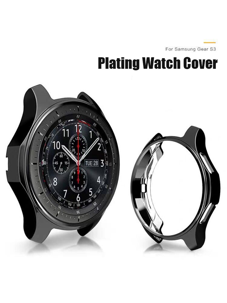 Bakeey-Plating-Scratch-Resistant-TPU-Watch-Cover-for-Gear-S3--for-Samsung-Galaxy-Watch-42mm--46mm-1576380-1