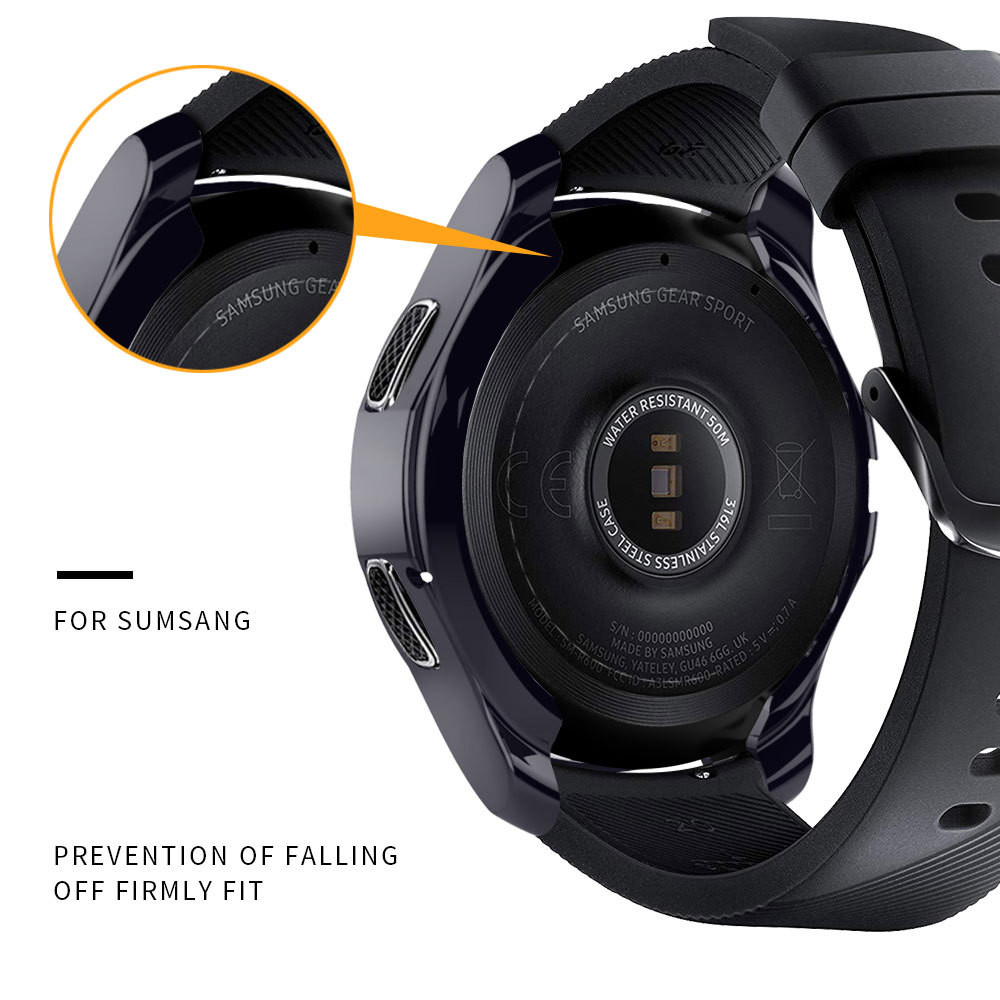 Bakeey-Plating-Scratch-Resistant-TPU-Watch-Cover-for-Gear-S3--for-Samsung-Galaxy-Watch-42mm--46mm-1576380-11