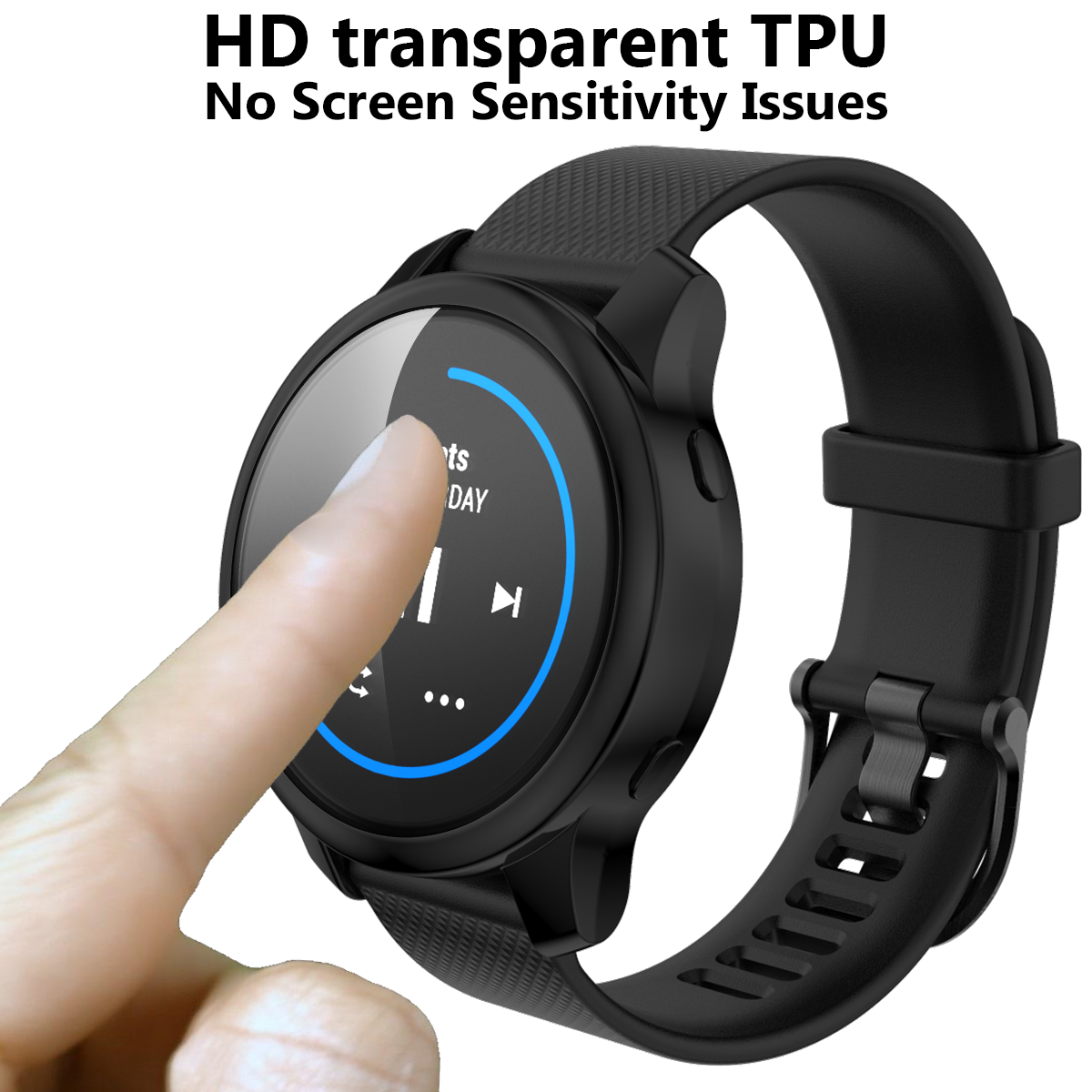 Bakeey-Plating-TPU-Watch-Cover-Watch-Case-Protector-For-Garmin-Venu-1696295-3