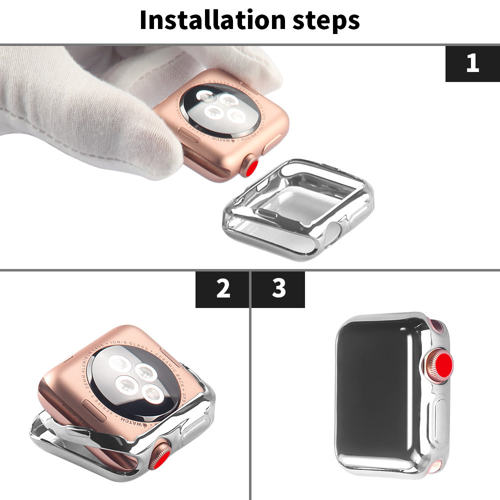 Bakeey-Plating-TPU-Watch-Protective-Case-For-Apple-Watch-Series-3-38mm42mm-1333435-4