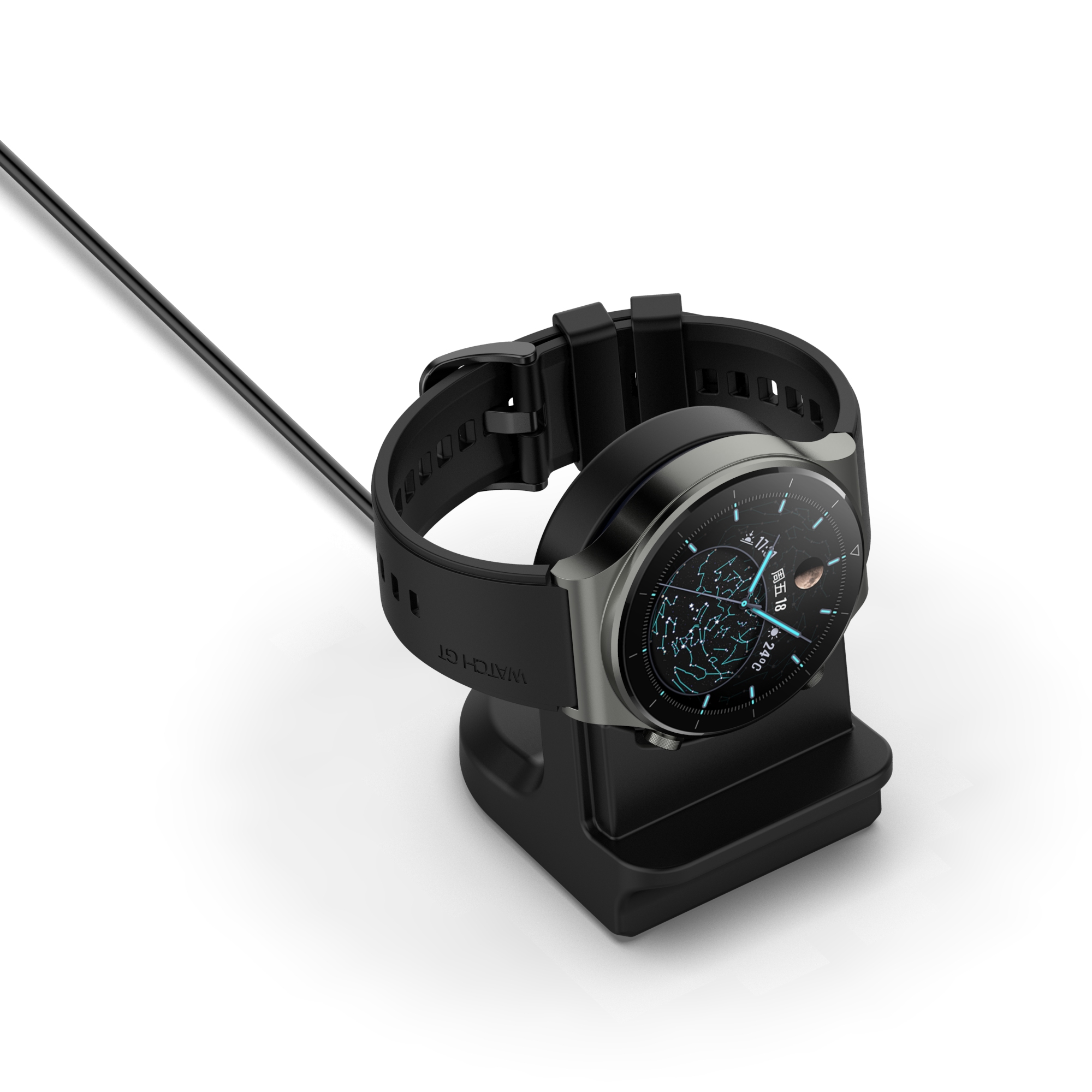 Bakeey-Portable-Silicone-Watch-Holder-For-Huawei-Watch-GT2-Pro-1807885-8