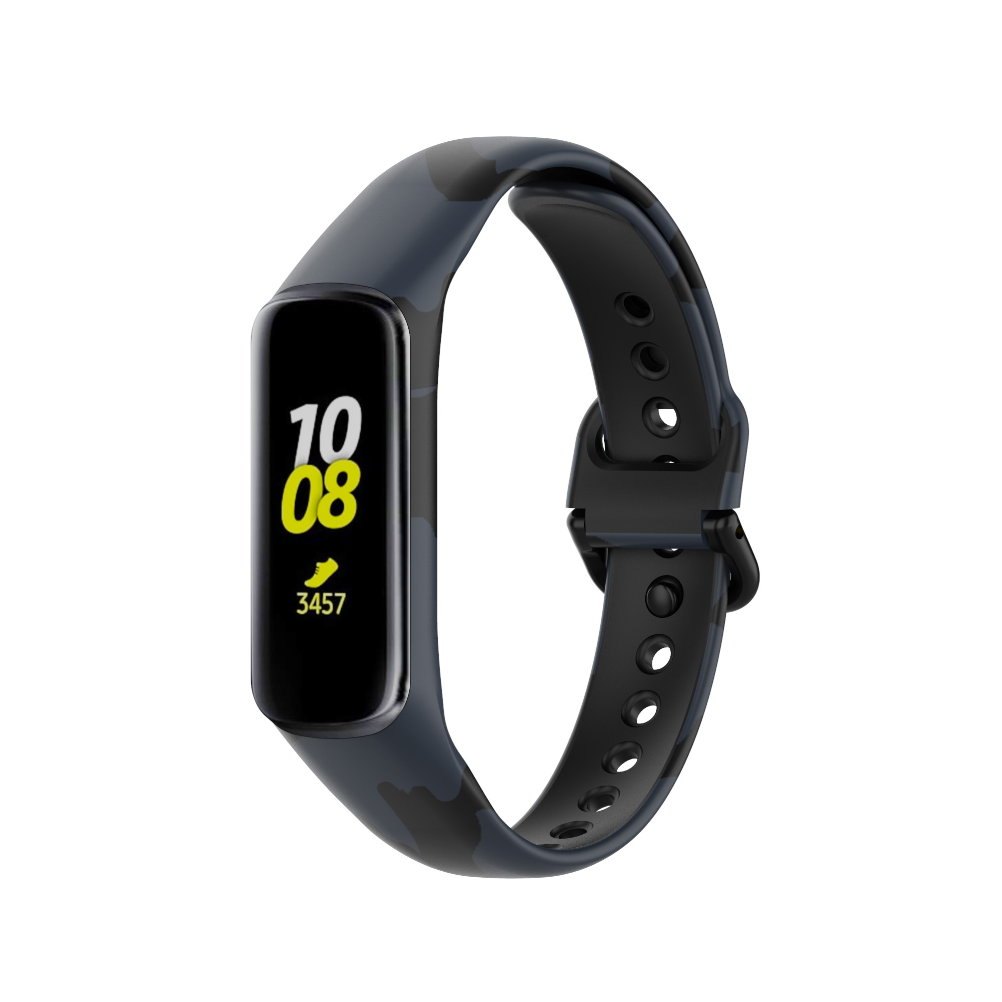 Bakeey-Printed-Pattern-Stainless-Steel-Buckle-Smart-watch-Band-Replacement-Strap-For-Samsung-Galaxy--1806217-21
