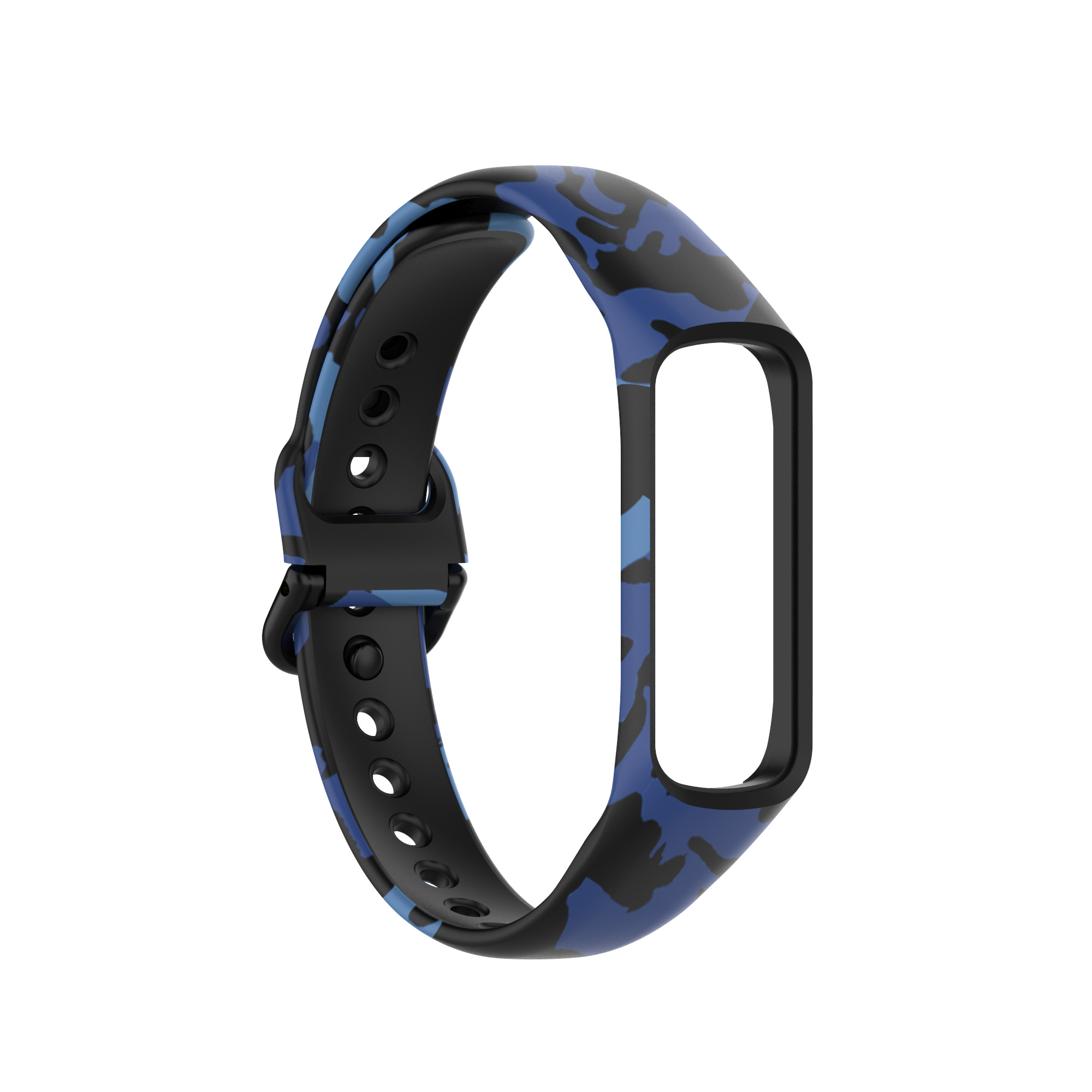 Bakeey-Printed-Pattern-Stainless-Steel-Buckle-Smart-watch-Band-Replacement-Strap-For-Samsung-Galaxy--1806217-22