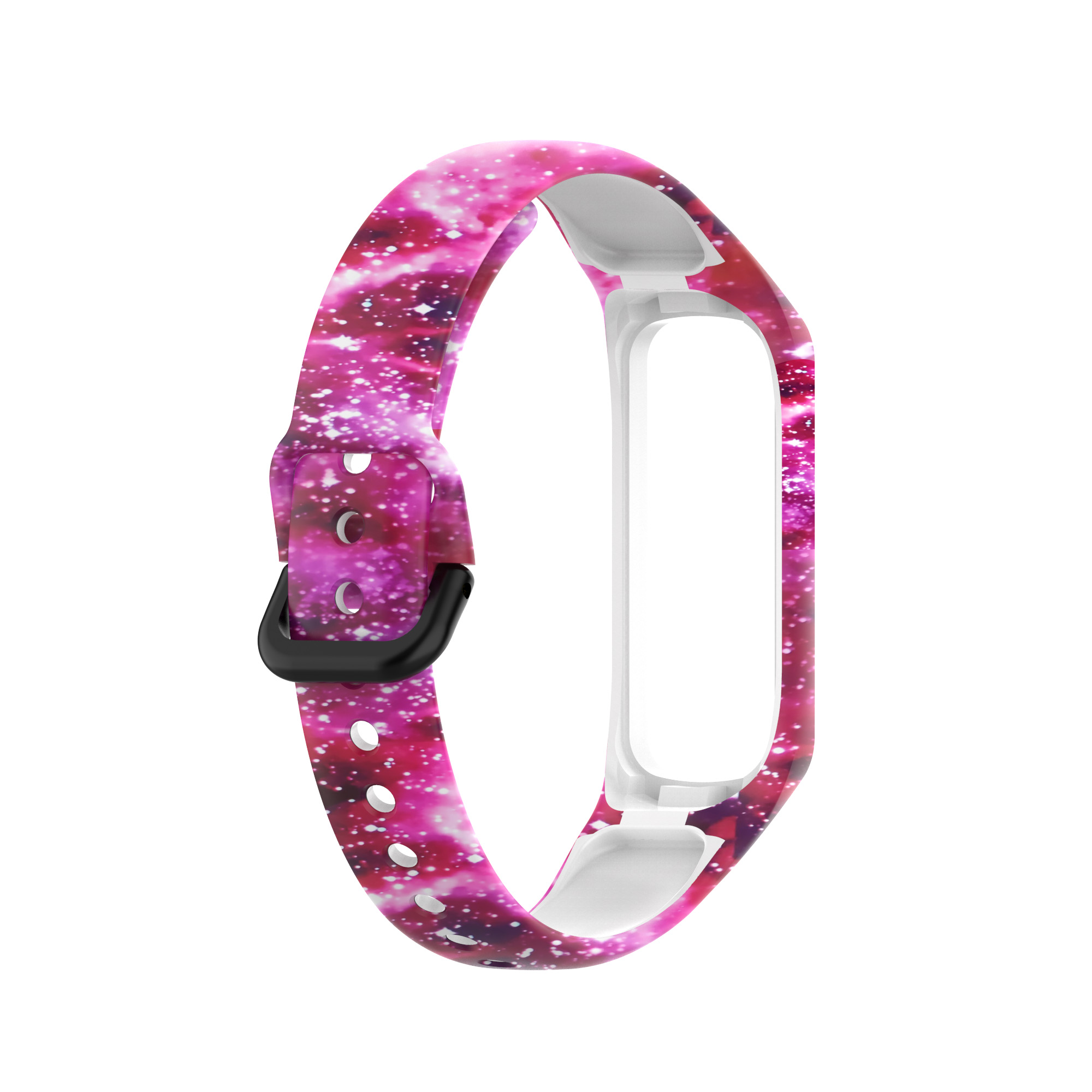 Bakeey-Printed-Pattern-Stainless-Steel-Buckle-Smart-watch-Band-Replacement-Strap-For-Samsung-Galaxy--1806217-31