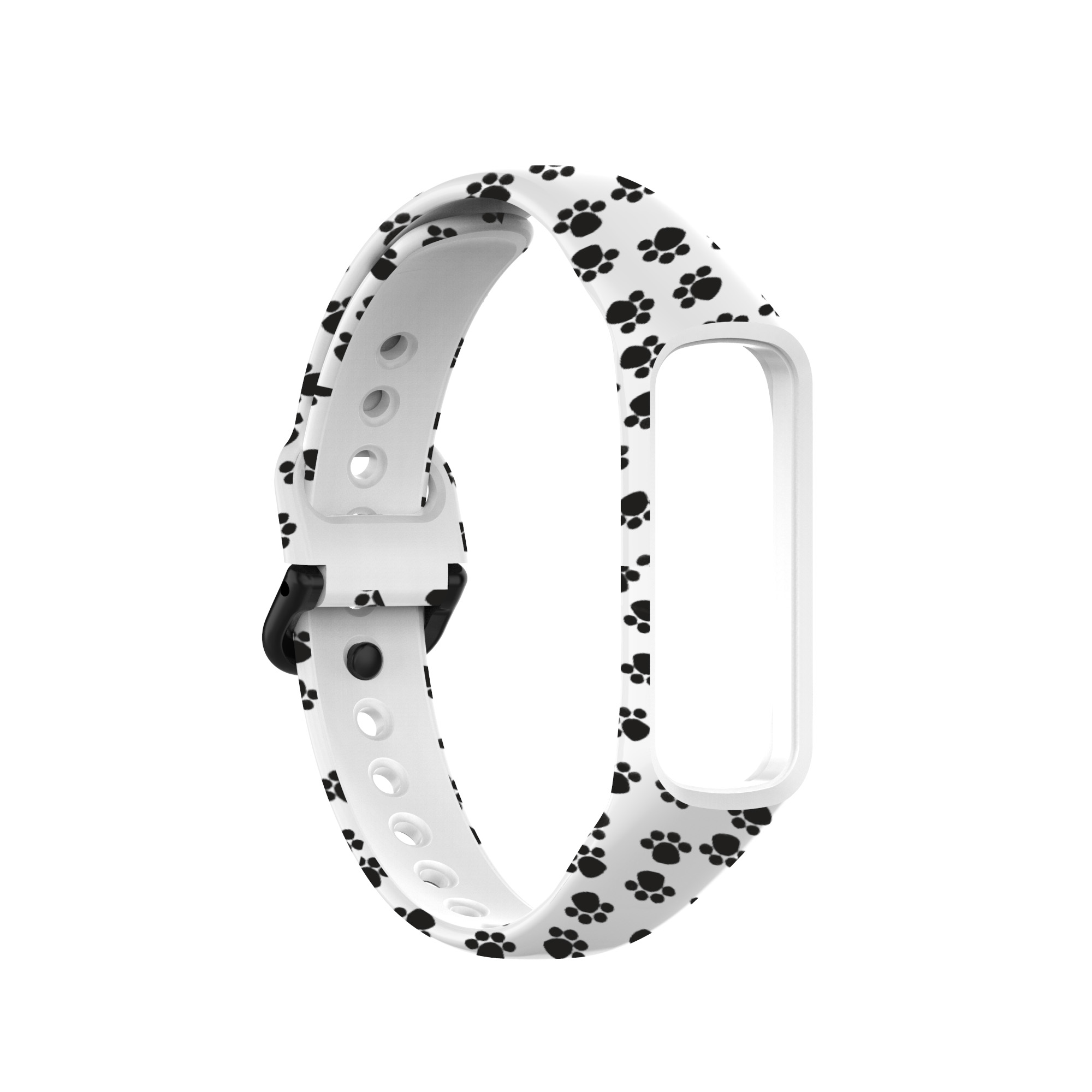 Bakeey-Printed-Pattern-Stainless-Steel-Buckle-Smart-watch-Band-Replacement-Strap-For-Samsung-Galaxy--1806217-7