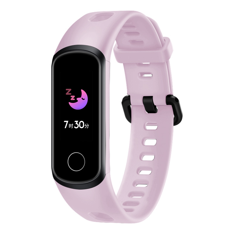 Bakeey-Pure-Color-Soft-Silicone-Watch-Band-Strap-Replacement-for-Huawei-Honor-Band-5i-1747361-21