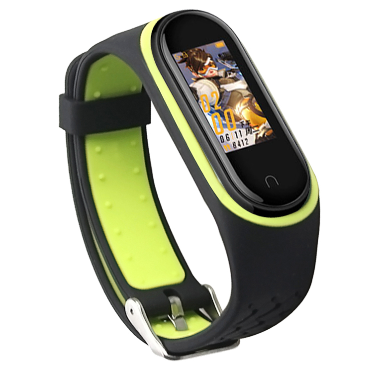 Bakeey-Replacement-Anti-lost-Design-Colorful-Silicone-Watch-Band-for-Xiaomi-Mi-Band-43-Smart-Watch-N-1533511-4