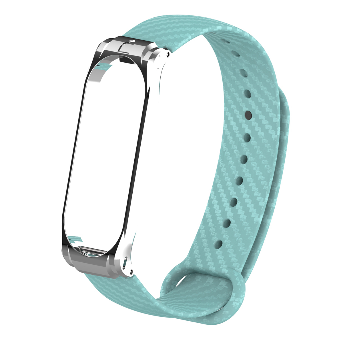 Bakeey-Replacement-Carbon-Fiber-Decoration-TPU-Watch-Band-for-Xiaomi-Mi-Band-4-Smart-Watch--Non-orig-1526972-1