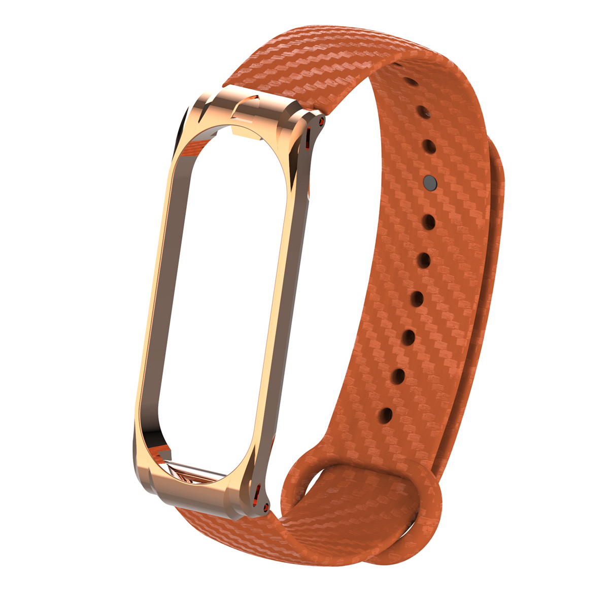 Bakeey-Replacement-Carbon-Fiber-Decoration-TPU-Watch-Band-for-Xiaomi-Mi-Band-4-Smart-Watch--Non-orig-1526972-2