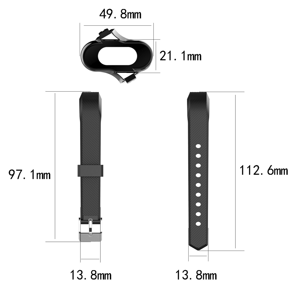 Bakeey-Replacement-Metal-Frame-Fashion-Watch-Band-for-Smart-Watch-Xiaomi-Mi-Band-3-Non-original-1390034-2