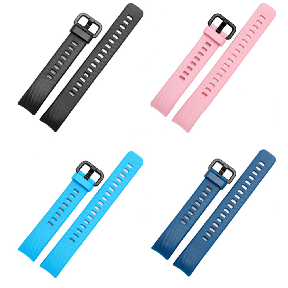 Bakeey-Replacement-Silicone-Colorful-Watch-Band-Strap-for-Huawei-Honor-Smart-Watch-Band-4-1399173-1