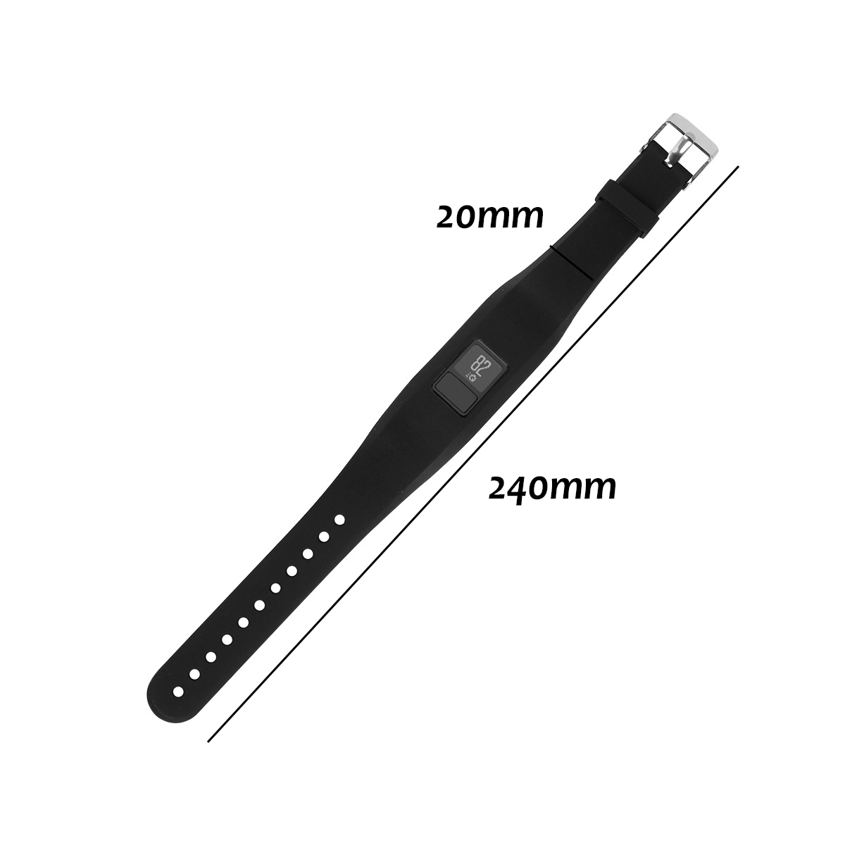 Bakeey-Replacement-Soft-Silicone-Wrist-Watch-Band-Strap-For-Garmin-Vivofit-3-1331742-6