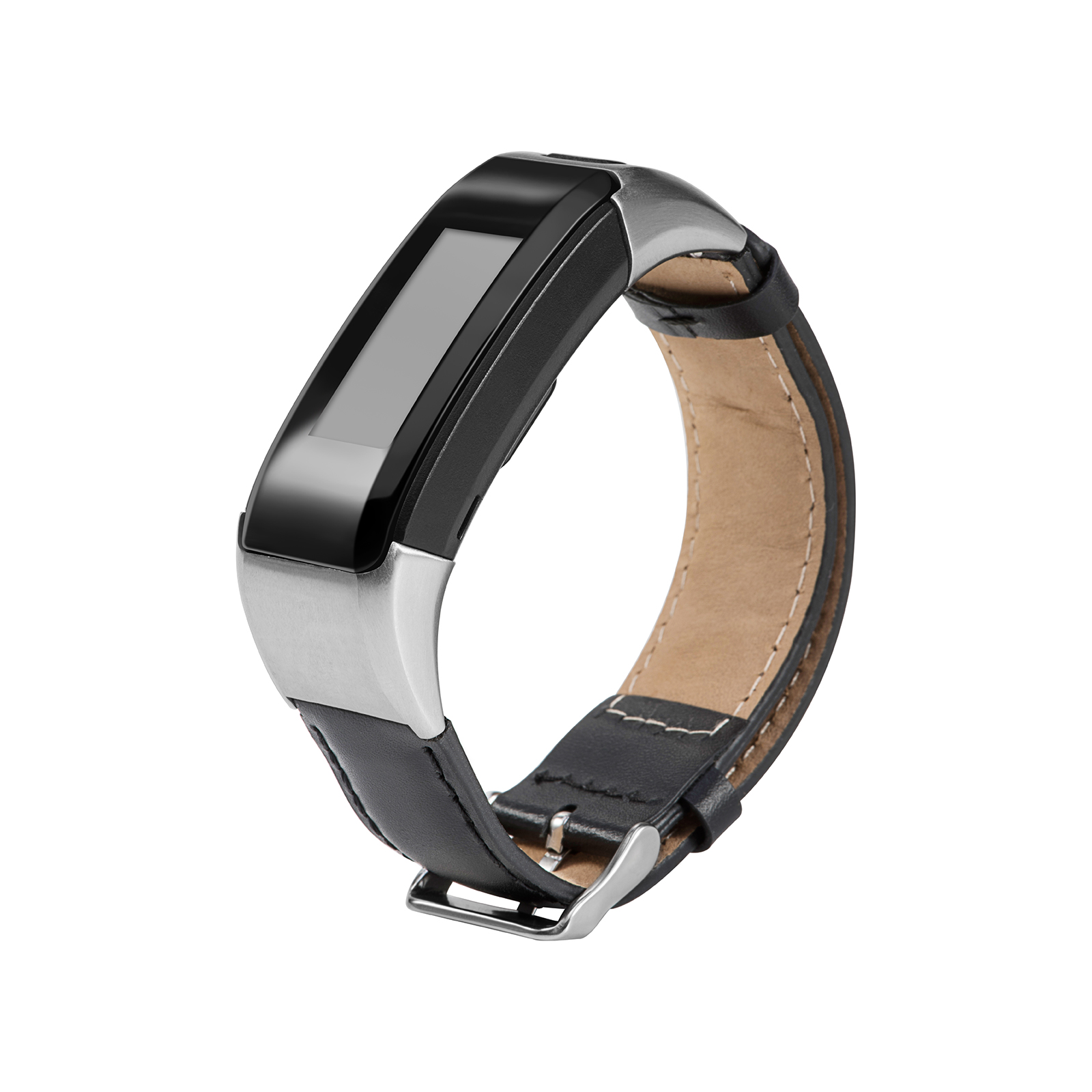 Bakeey-Retro-Metal-Buckle-Leather-Strap-Smart-Watch-Band-For-Garmin-Vivosmart-HR-1739351-15