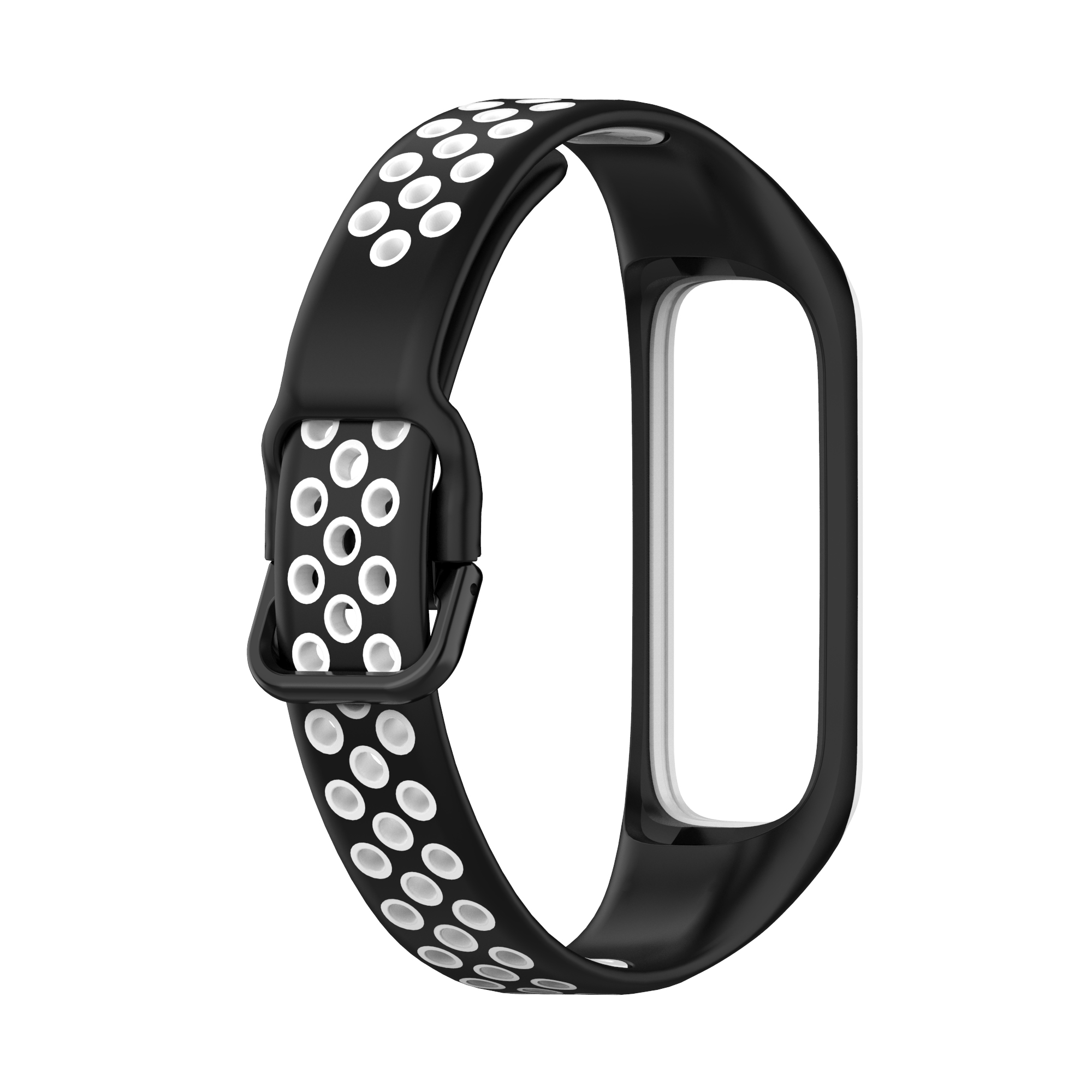 Bakeey-Rubber-Two-color-Replacement-Strap-Smart-Watch-Band-For-Samsung-Galaxy-Fit-2-1806558-12