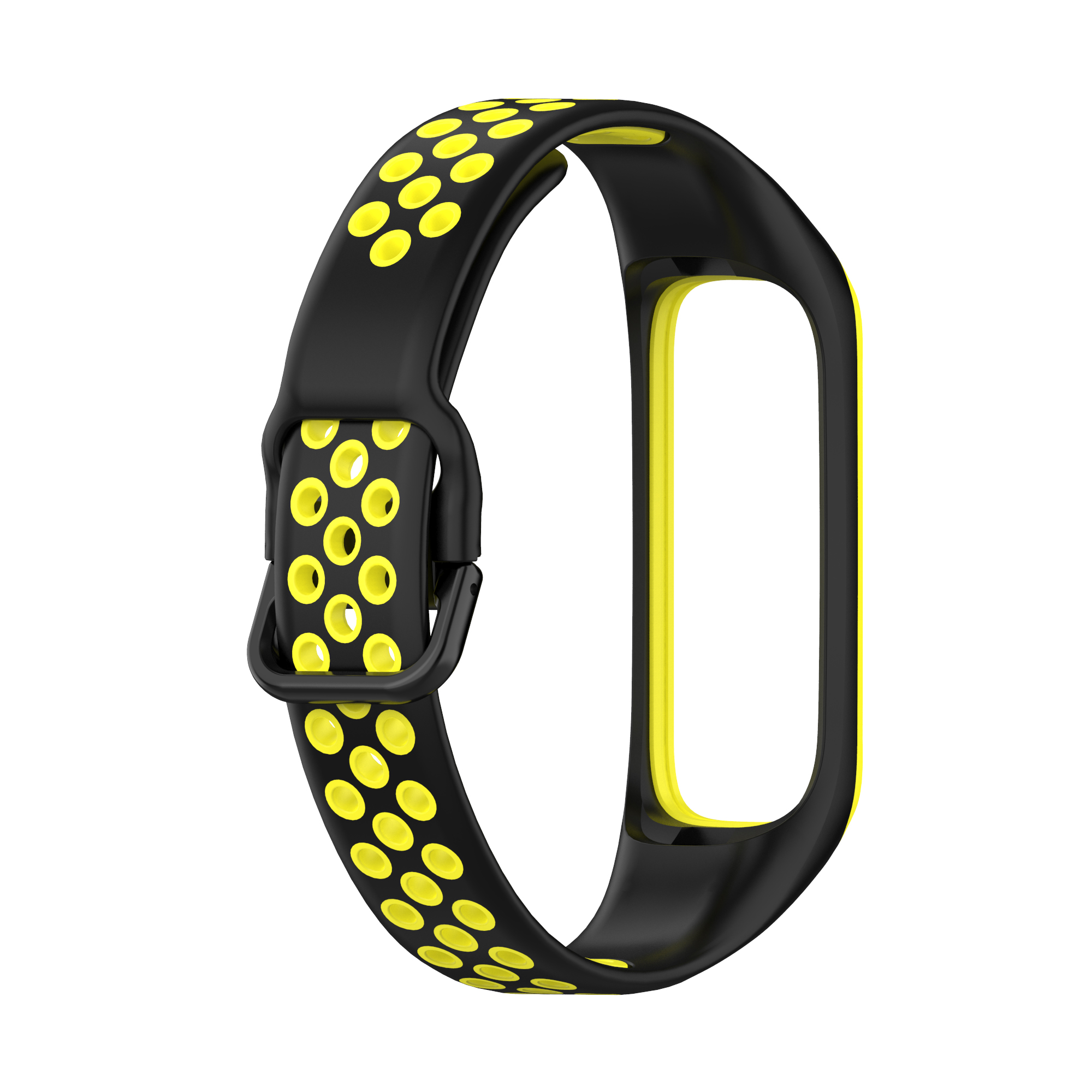 Bakeey-Rubber-Two-color-Replacement-Strap-Smart-Watch-Band-For-Samsung-Galaxy-Fit-2-1806558-18