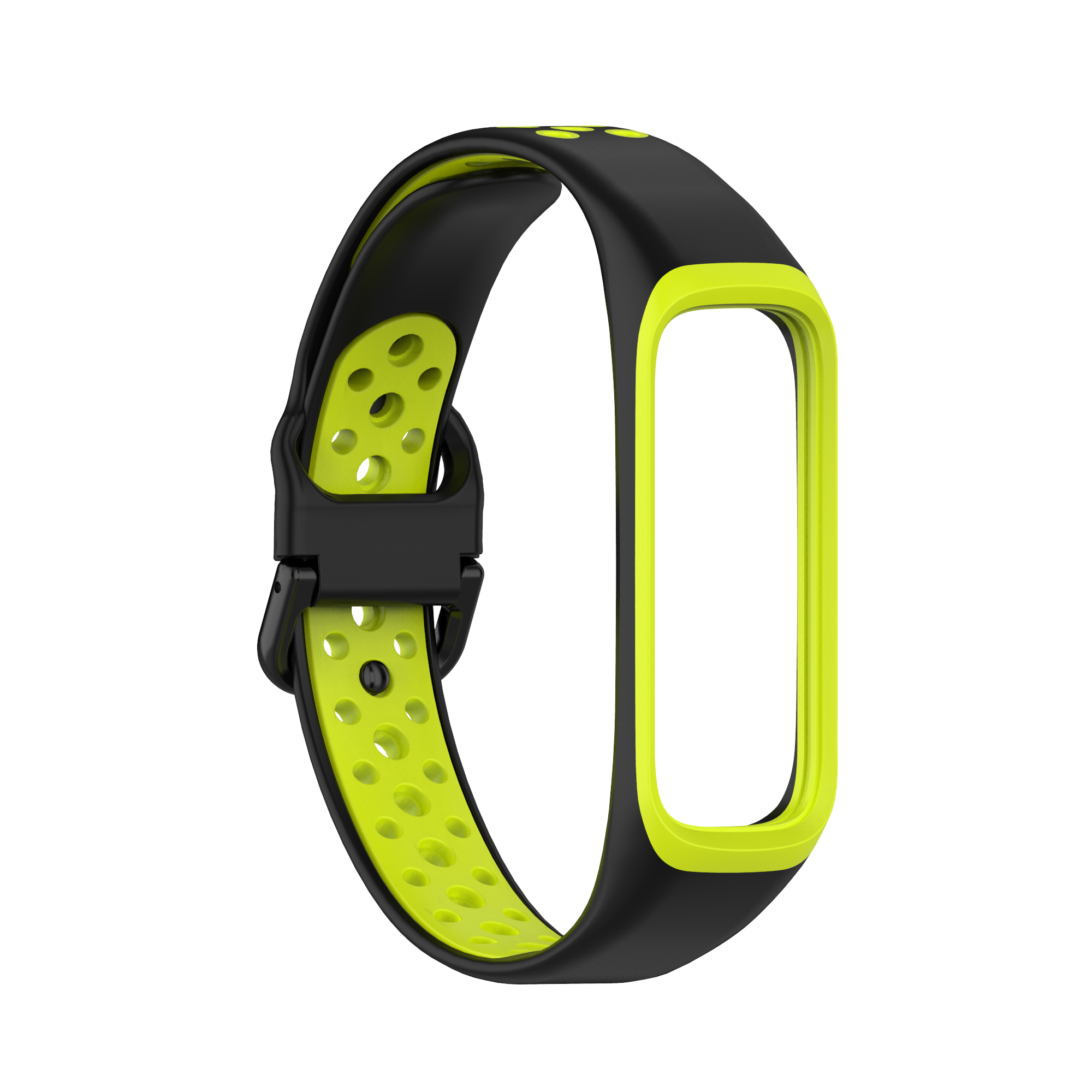 Bakeey-Rubber-Two-color-Replacement-Strap-Smart-Watch-Band-For-Samsung-Galaxy-Fit-2-1806558-26
