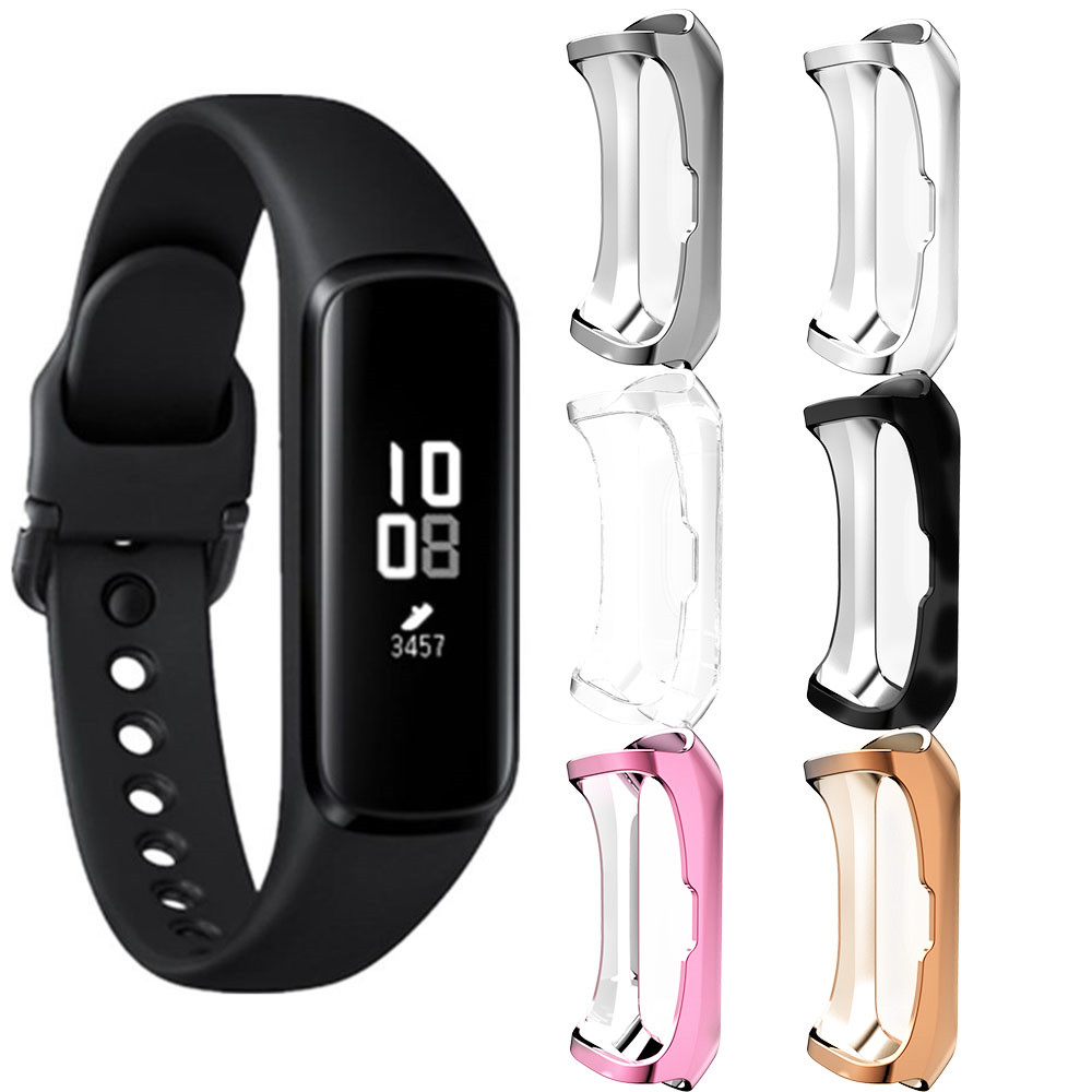 Bakeey-SM-R370-Plating-Scratch-Resistant-TPU-Watch-Cover-for-Galaxy-Fit-1630318-1