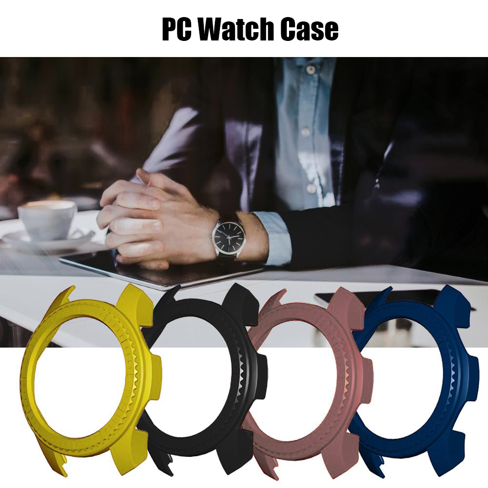 Bakeey-Scale-Pattern-Scratch-Resistant-PC-Watch-Cover-for-Samsung-Galaxy-Gear-S3--Gear-S4-46-mm-1577669-1
