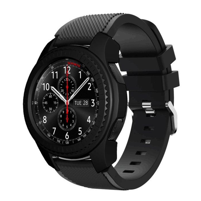 Bakeey-Scale-Pattern-Scratch-Resistant-PC-Watch-Cover-for-Samsung-Galaxy-Gear-S3--Gear-S4-46-mm-1577669-9