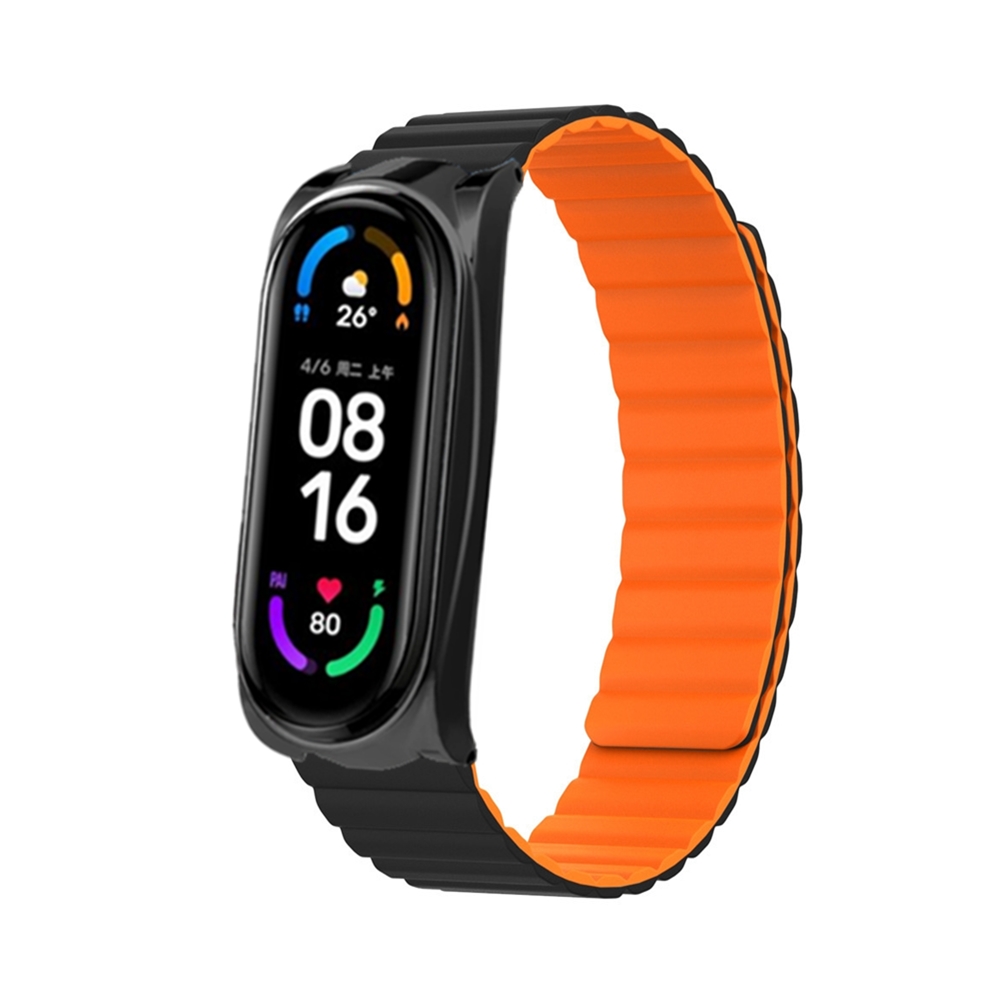 Bakeey-Silicone-Powerful-Magnetic-Replacement-Strap-Smart-Watch-Band-for-Xiaomi-Mi-Band-65-1931903-12