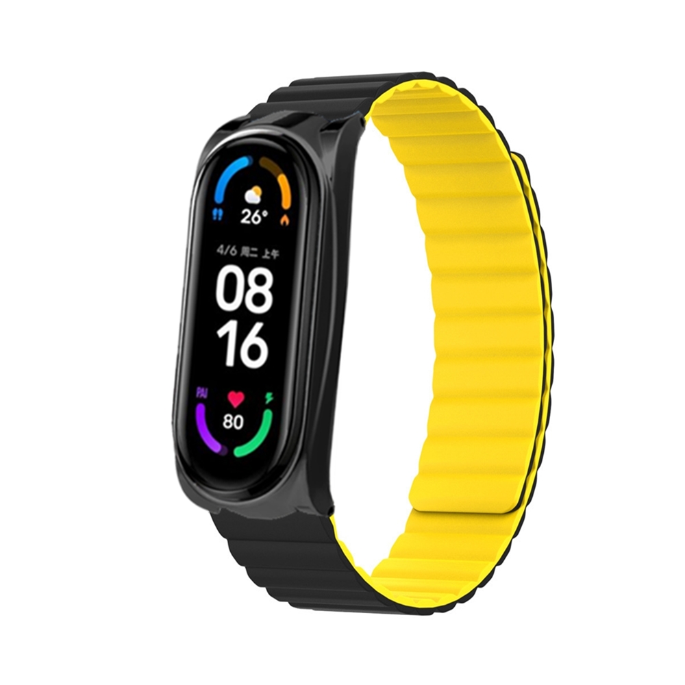Bakeey-Silicone-Powerful-Magnetic-Replacement-Strap-Smart-Watch-Band-for-Xiaomi-Mi-Band-65-1931903-18