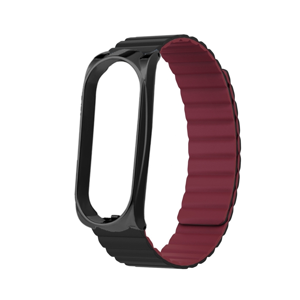 Bakeey-Silicone-Powerful-Magnetic-Replacement-Strap-Smart-Watch-Band-for-Xiaomi-Mi-Band-65-1931903-8