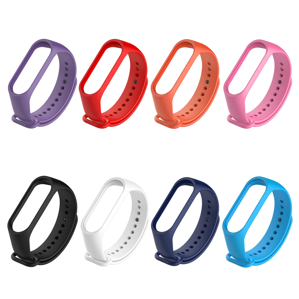 Bakeey-Silicone-Replacement-Watch-Band-for-Xiaomi-Mi-Band-4-Smart-Watch-Non-original-1524370-1