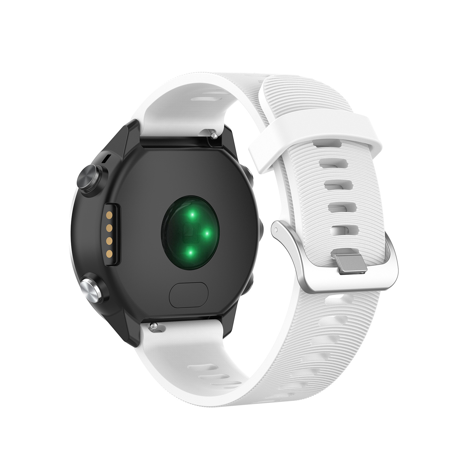 Bakeey-Silicone-Watch-Band-Color-Watch-Strap-for-Garmin-Forerunner-645-Smart-Watch-1741766-5