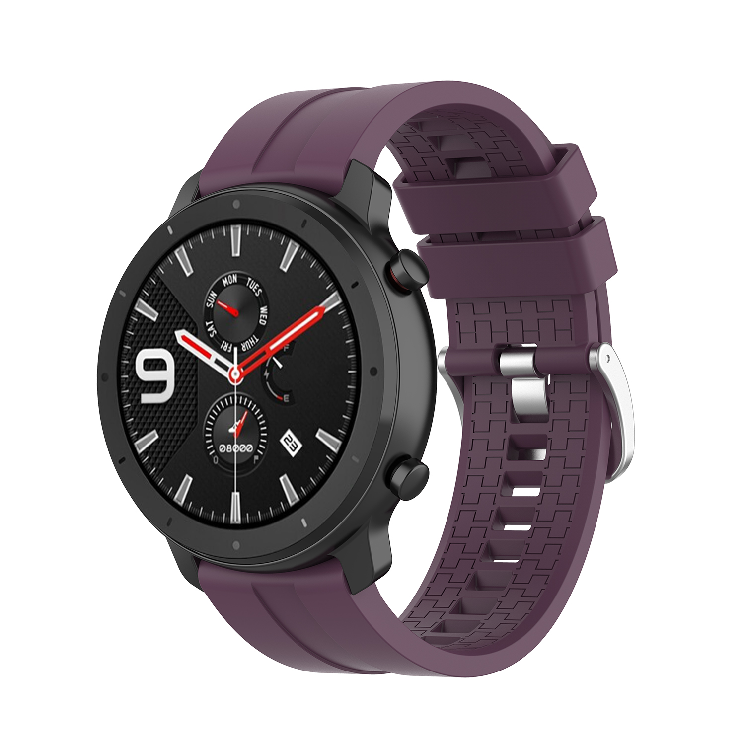Bakeey-Silicone-Watch-Band-Replacement-Watch-Strap-for-Amazfit-GTR-47MM-Smart-Watch-Non-original-1555806-4