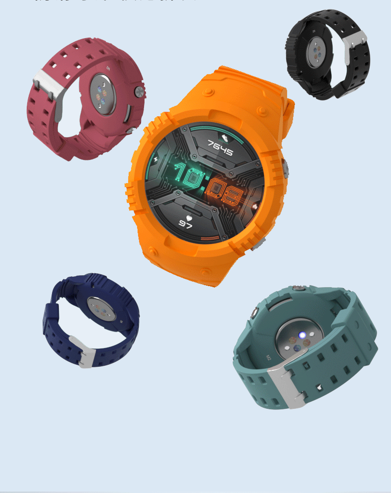 Bakeey-Soft-Protect-Cover-Strap-Rubber-Smart-Watch-Band-For-HUAWEI-WATCH-GT-2-46MMHONOR-Magic-Watch--1707668-2