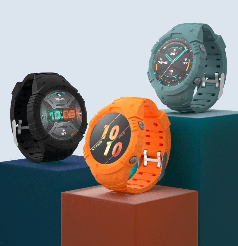 Bakeey-Soft-Protect-Cover-Strap-Rubber-Smart-Watch-Band-For-HUAWEI-WATCH-GT-2-46MMHONOR-Magic-Watch--1707668-9
