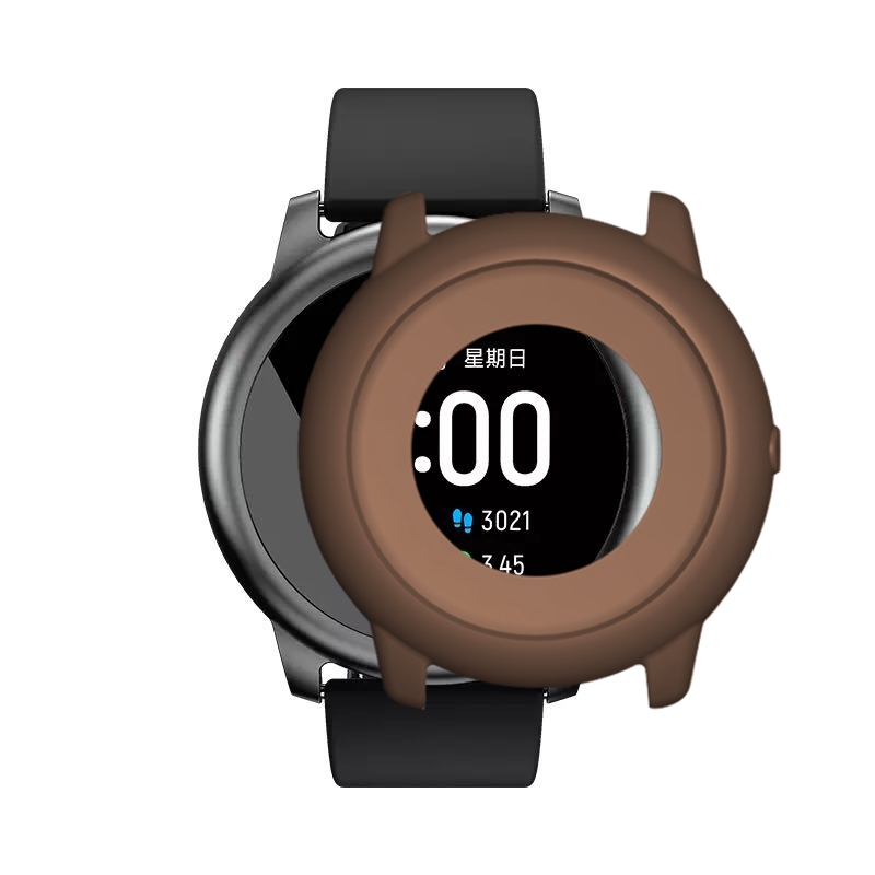 Bakeey-Soft-Silicone-Watch-Case-Watch-Cover-Case-Cover-for-Haylou-Solar-LS05-Smart-Watch-1709245-14