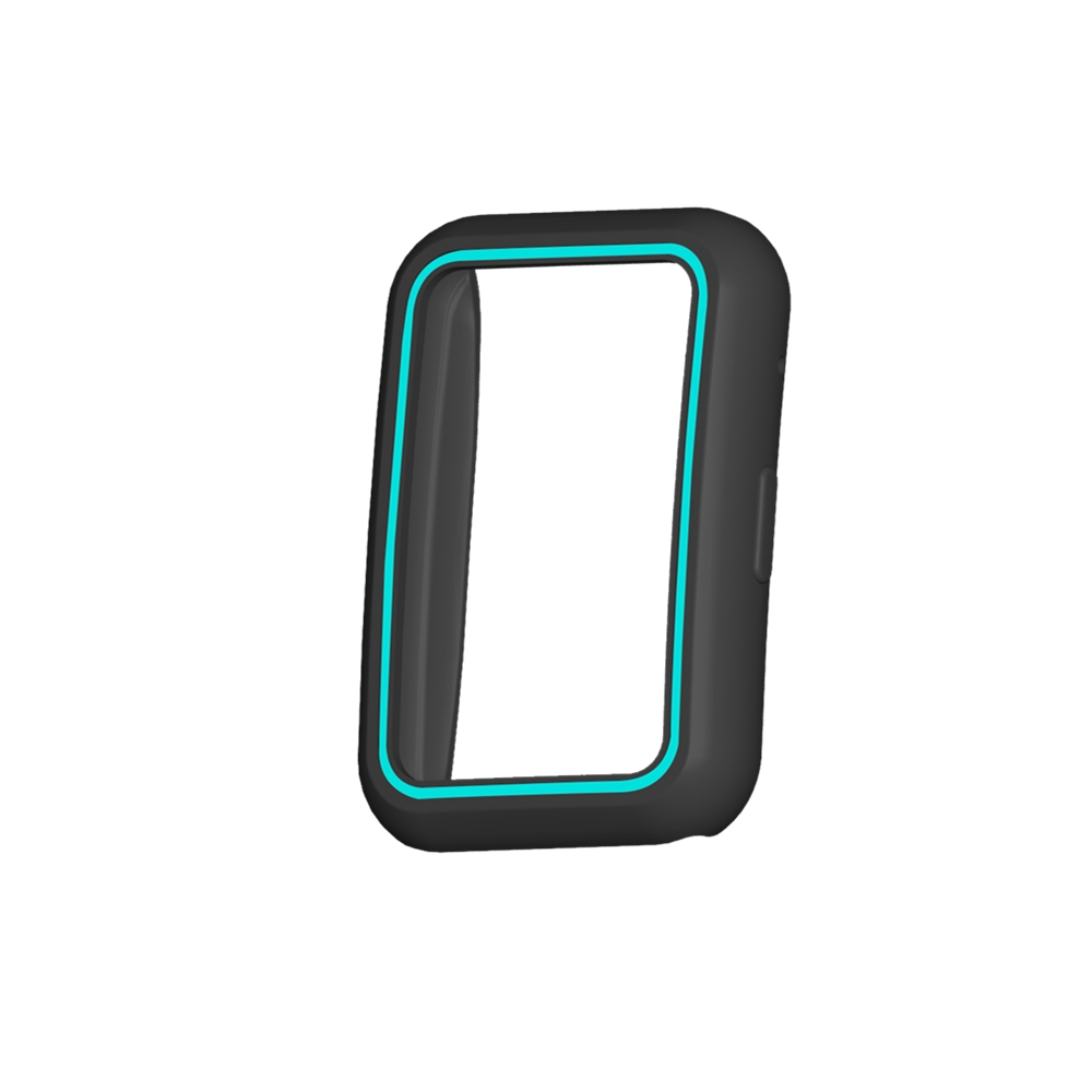 Bakeey-Soft-TPU-Two-color-Half-pack-Watch-Case-Cover-Watch-Protector-for-Huawei-Watch-Fit-1825352-11