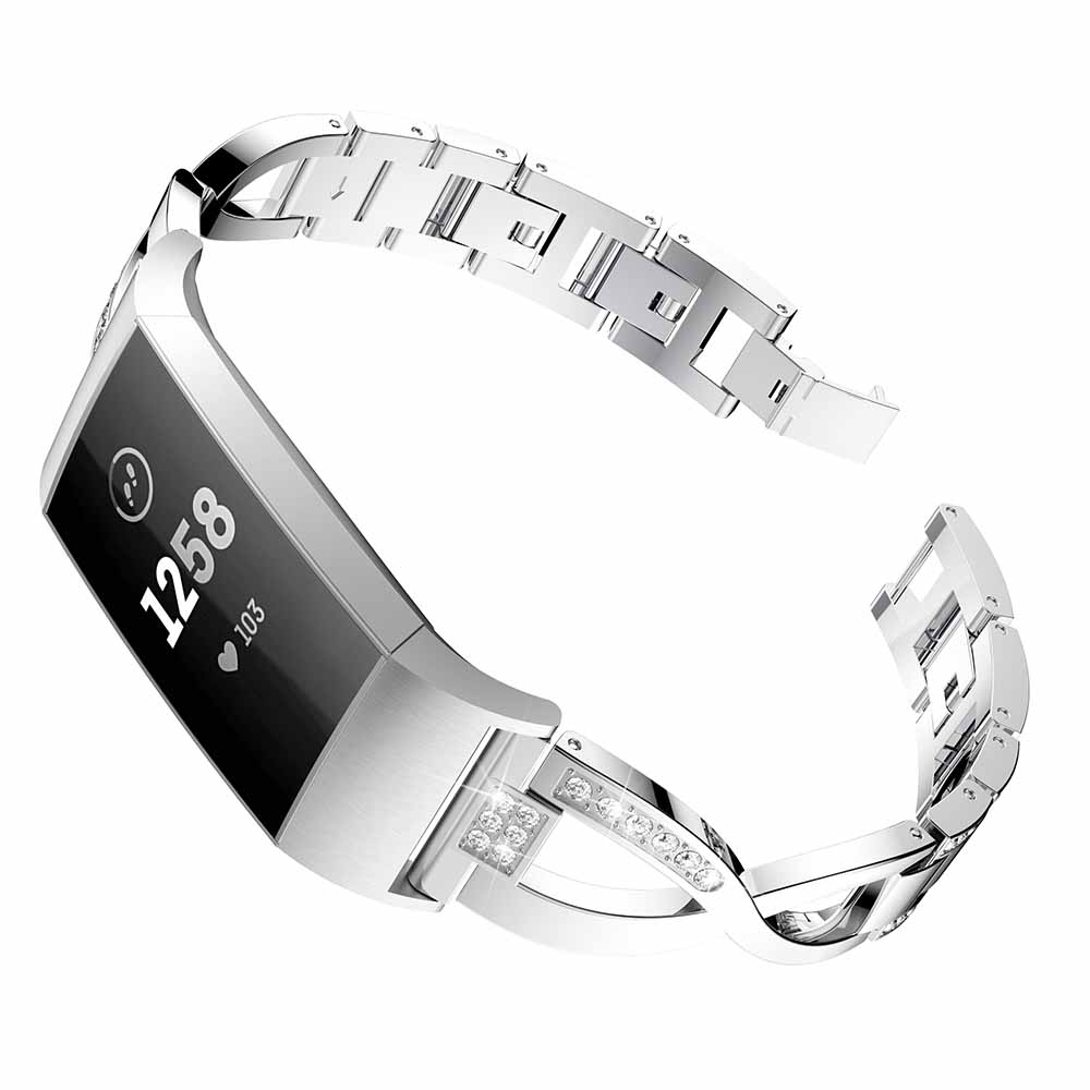 Bakeey-Stainless-Steel-Watch-Band-Strap-Replacement-For-Fitbit-Charge-3-1376306-5