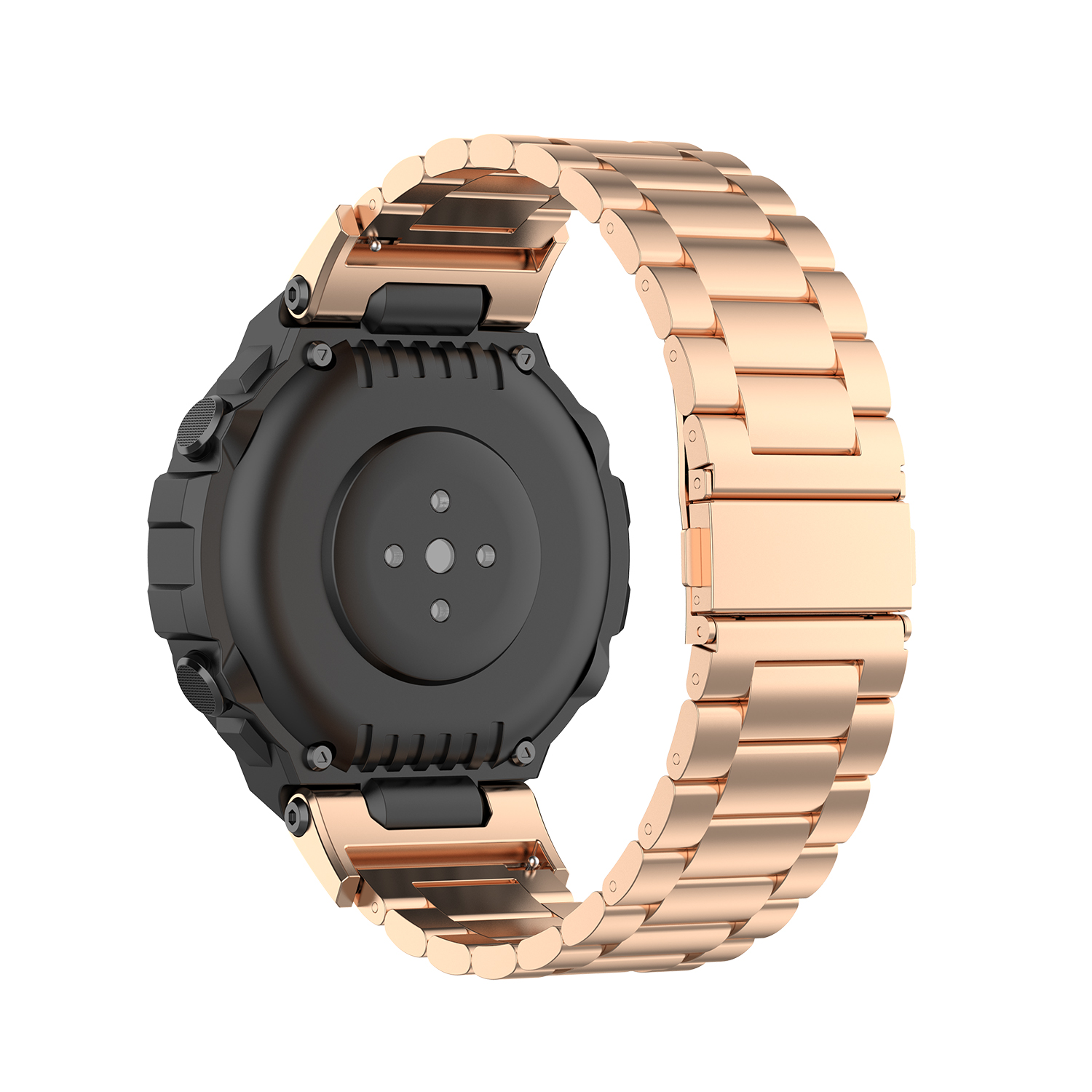 Bakeey-Stainless-Steel-Watch-Band-with-Band-Adjust-Tool-for-Amazfit-T-REX-A1918-Smart-Watch-1740023-12