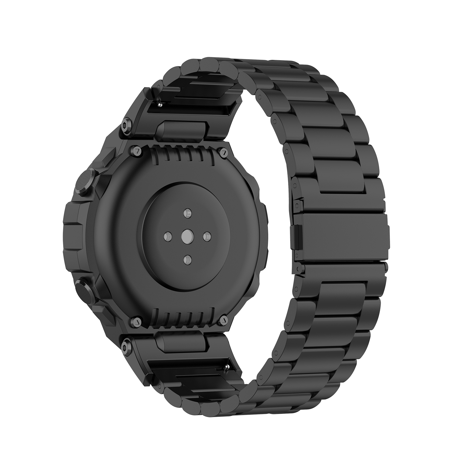 Bakeey-Stainless-Steel-Watch-Band-with-Band-Adjust-Tool-for-Amazfit-T-REX-A1918-Smart-Watch-1740023-16