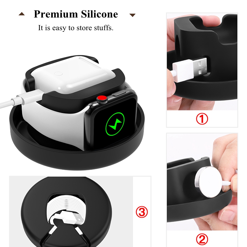 Bakeey-Storage-Bag-Charging-Holder-For-Apple-Watch-SeriesApple-AirPods-1433975-1