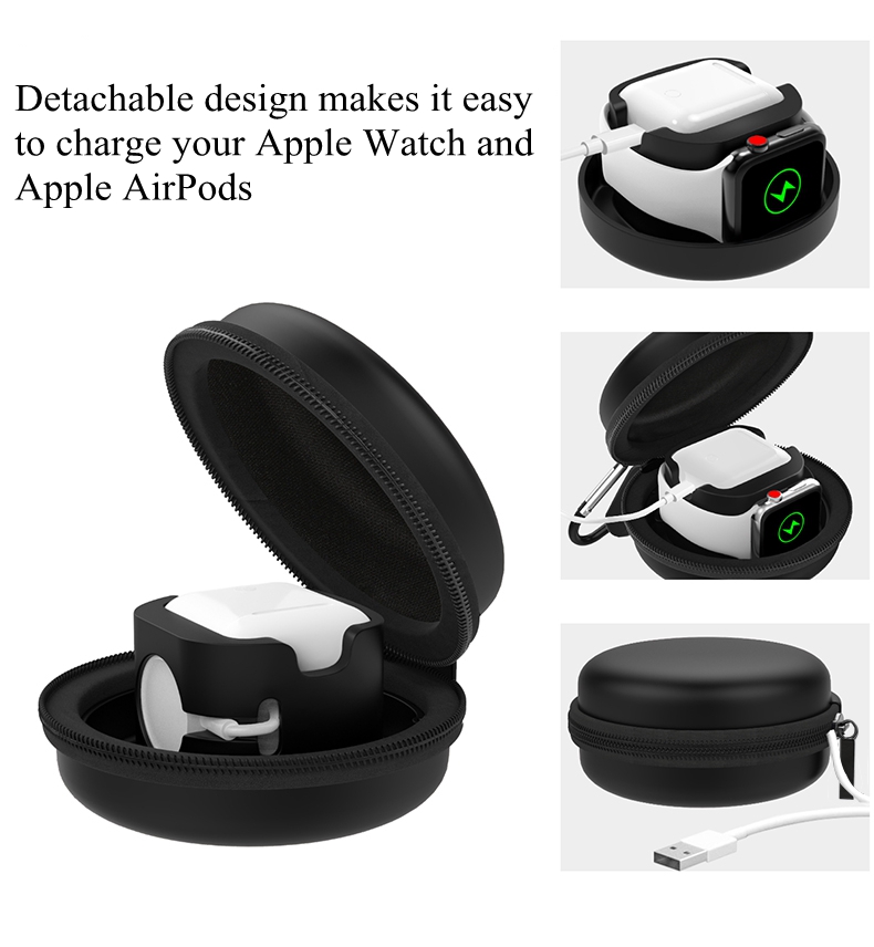 Bakeey-Storage-Bag-Charging-Holder-For-Apple-Watch-SeriesApple-AirPods-1433975-2